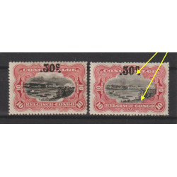 1922 - Congo - COB 98** +...