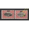 1922 - Congo - COB 98** + 98a** - SCOTT 77 - Retouched - MNH