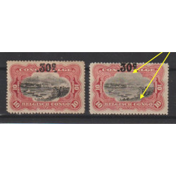 1922 - Congo - COB 98* +...
