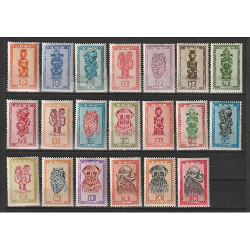 1948 - Ruanda-Urundi - COB 154/72** - MNH