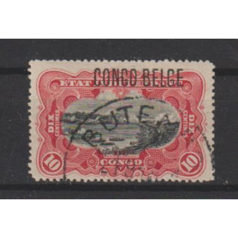 1909 - Congo - COB 41 - SCOTT 32 - Overprinted CONGO BELGE