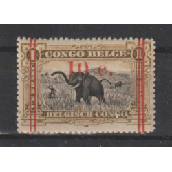 1922 - Congo - COB 101** -...