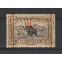 1922 - Congo - COB 101* -...