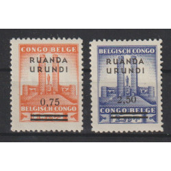 1942 - Ruanda-Urundi - COB...
