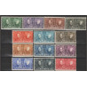 1925 - COB 221/33** - Scott 172/84 - MNH