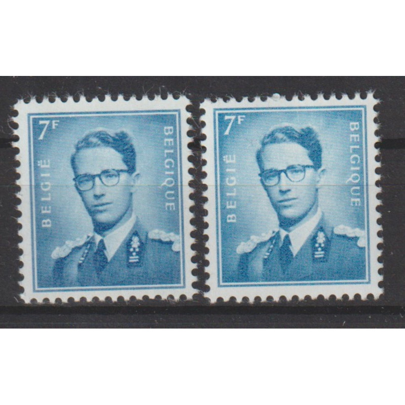1958 - COB 1069B + a** - SCOTT 462 - The 2 different shades - MNH