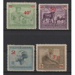 1931 - CONGO - COB 159/61A*...