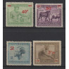 1931 - CONGO - COB 159/61A* - SCOTT 136/8 + 157 - MH