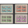 1942 - Erinnophilie - COB E30/3** - 4 sheets - Prisoners of war