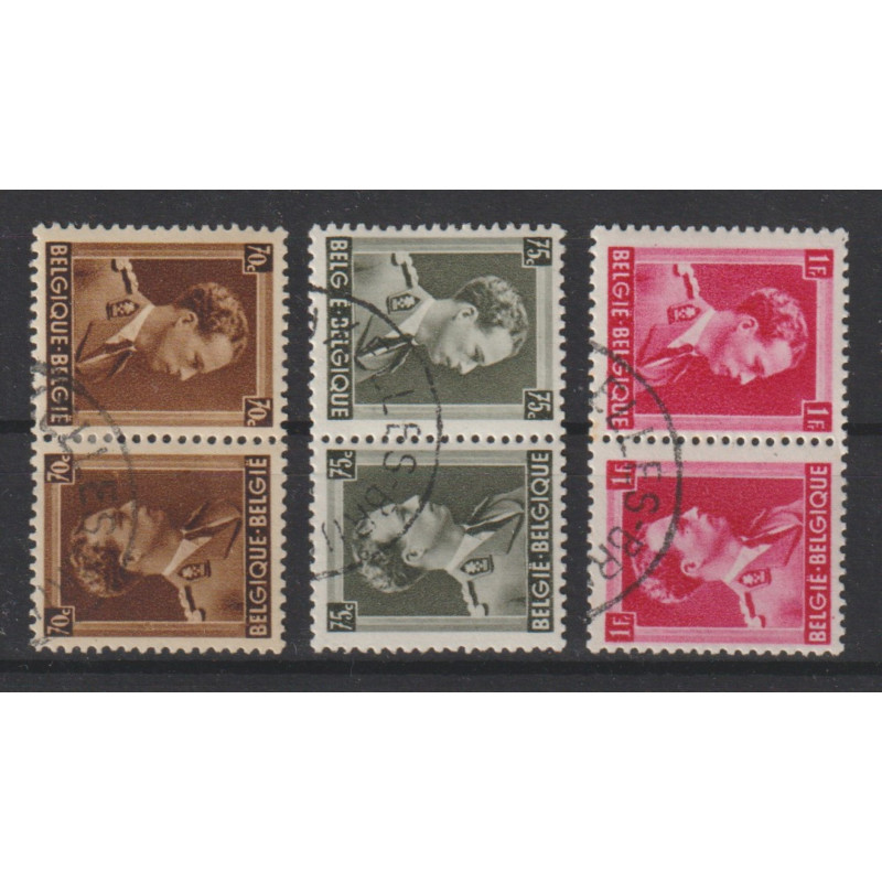 1936/7 - Tête-bêche - COB KP20/2