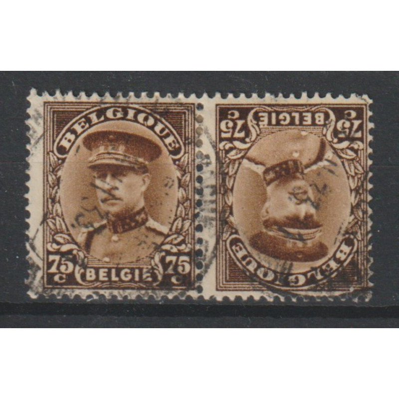 1932 - Tête-bêche - COB KP15 - Used