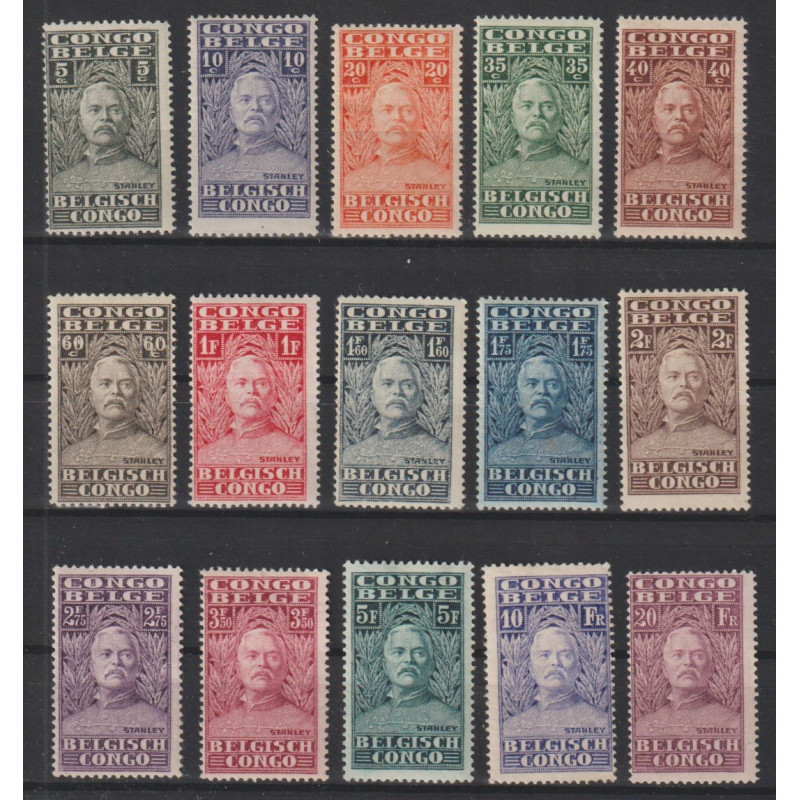 1928 - CONGO - COB 135/49* - SCOTT 115/29 - MH