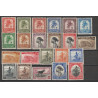 1942 - CONGO - COB 228/48* - SCOTT 187/206 + 226/7 - MH