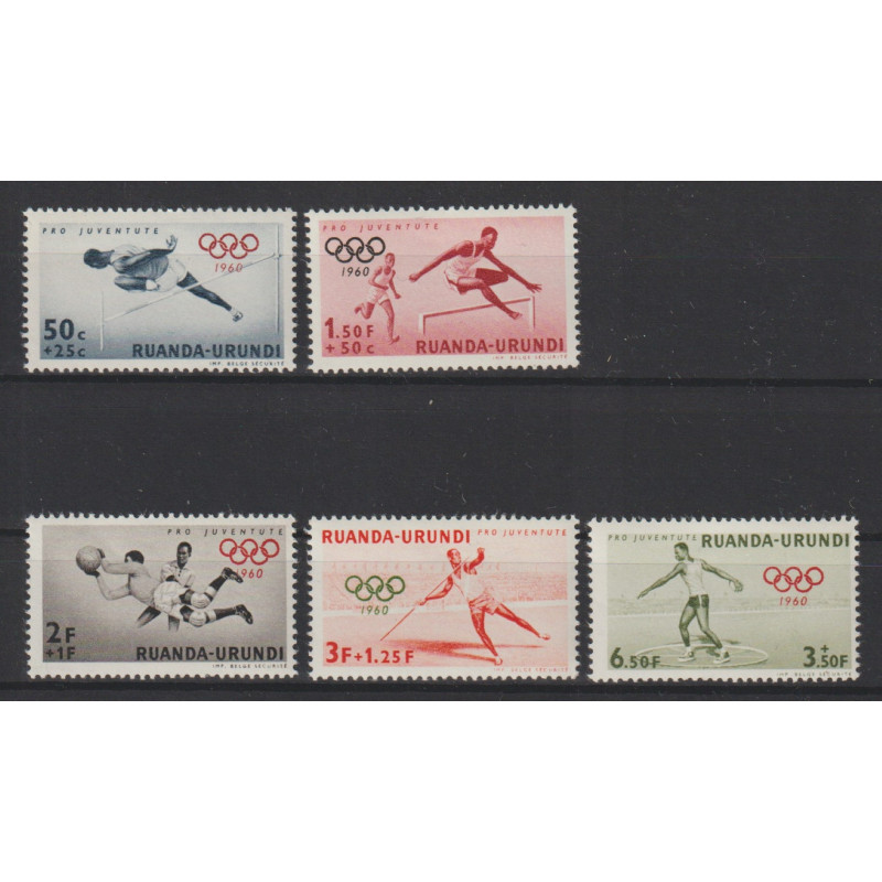 1960 - Ruanda-Urundi - COB 219/23** - MNH