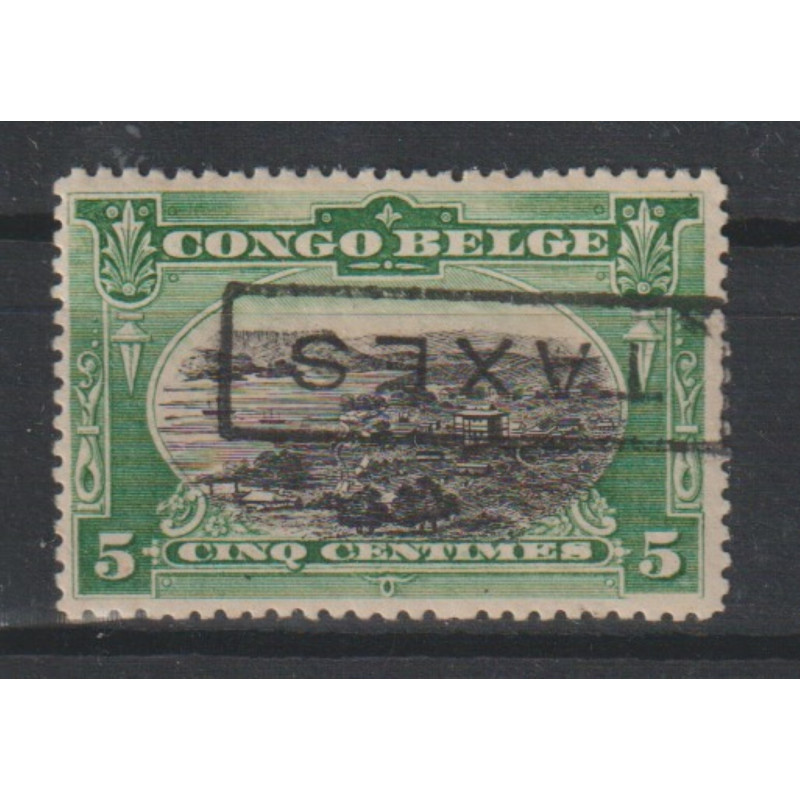 1909 - CONGO - Postage Due - COB TX27** - "TAXES" Inverted - MNH