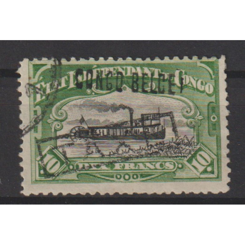 1909 - CONGO - Postage Due - COB TX14 - Used