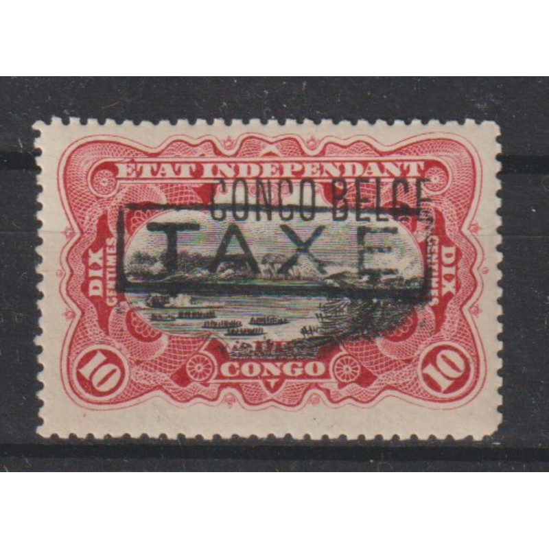 1909 - CONGO - Postage Due - COB TX18** - MNH