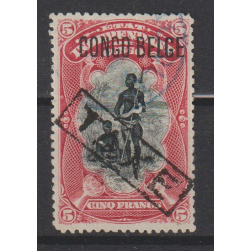 1909 - CONGO - Postage Due - COB TX25 - Used