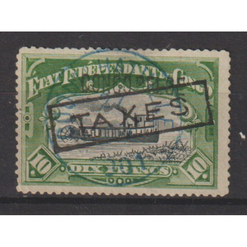 1909 - CONGO - Postage Due - COB TX26 - Used