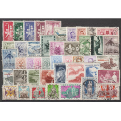 1957 - Year set - 44 stamps