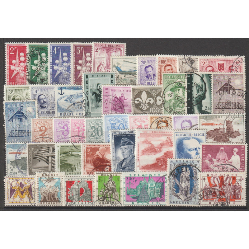 1957 - Year set - 44 stamps