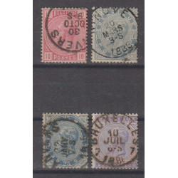 1883 - COB 38/41 - SCOTT 45/8