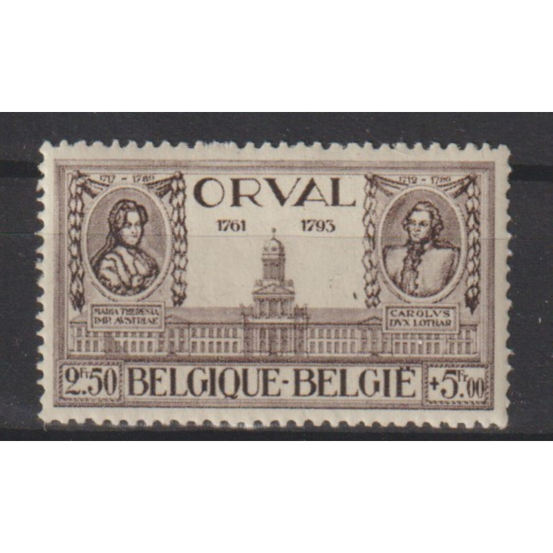 1933 - COB 372** - Scott B141 - ORVAL - MNH