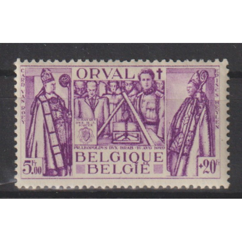 1933 - COB 373** - Scott B142 - ORVAL - MNH