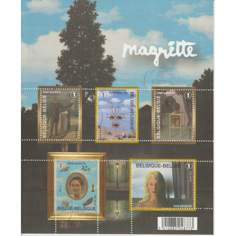 2008 - COB BL151 - SCOTT 2282 - Paintings by René Magritte