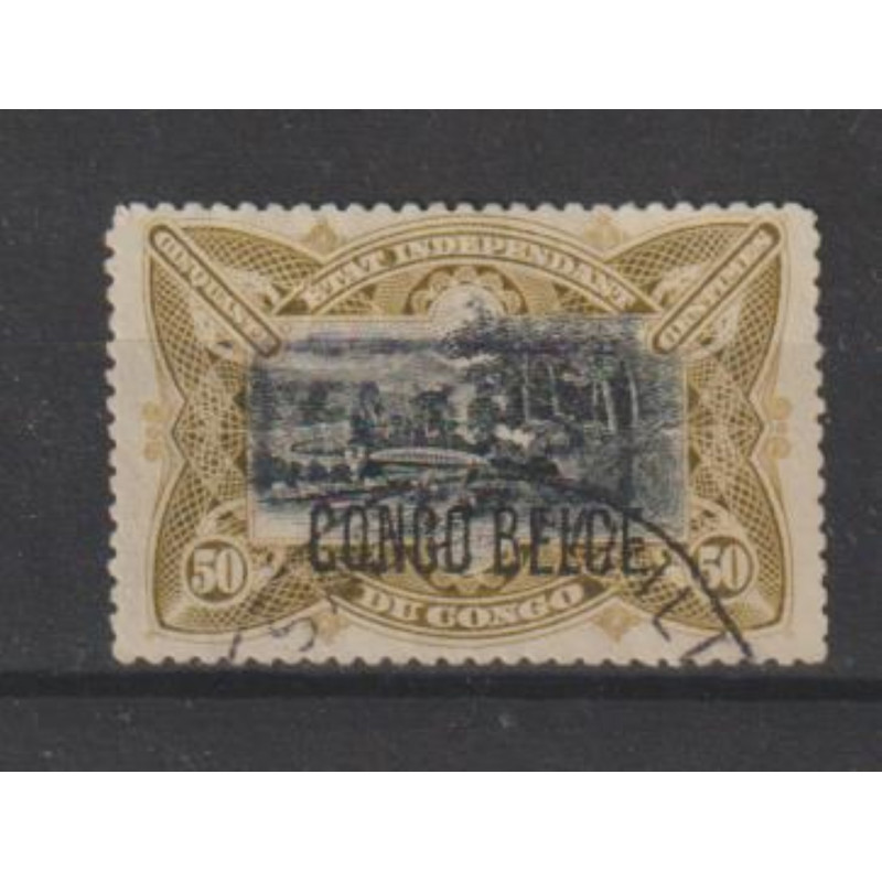 1909 - CONGO - Postage Due - COB TX22 - Used