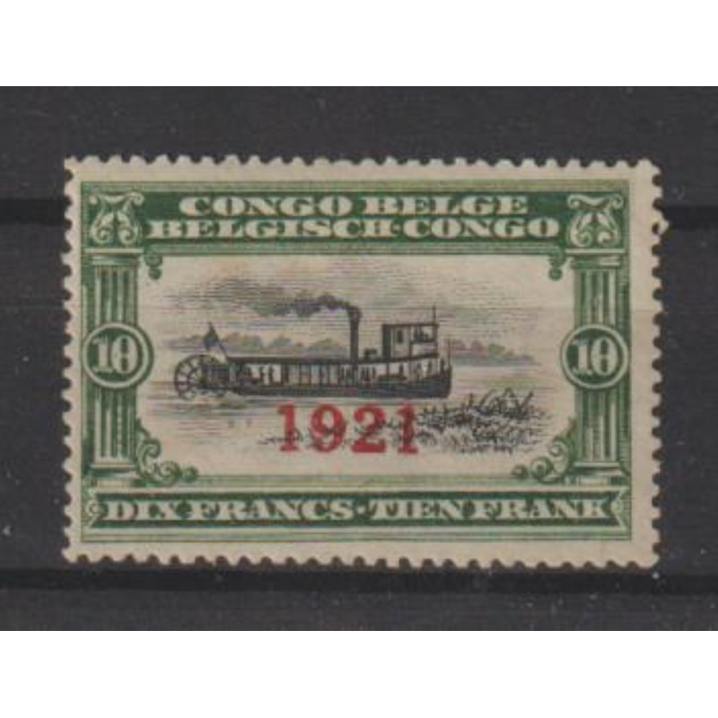 1921 - Congo - COB 94* - SCOTT 73 - MH