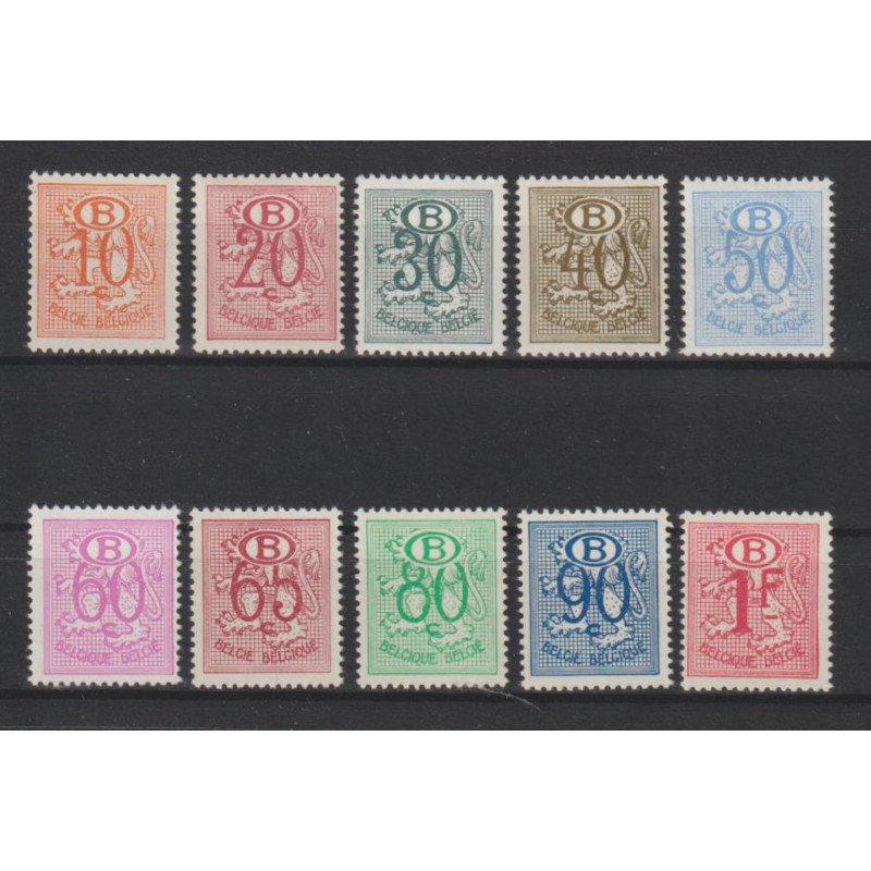 1952 - Official - COB S47/56** - SCOTT O47/55 - MNH