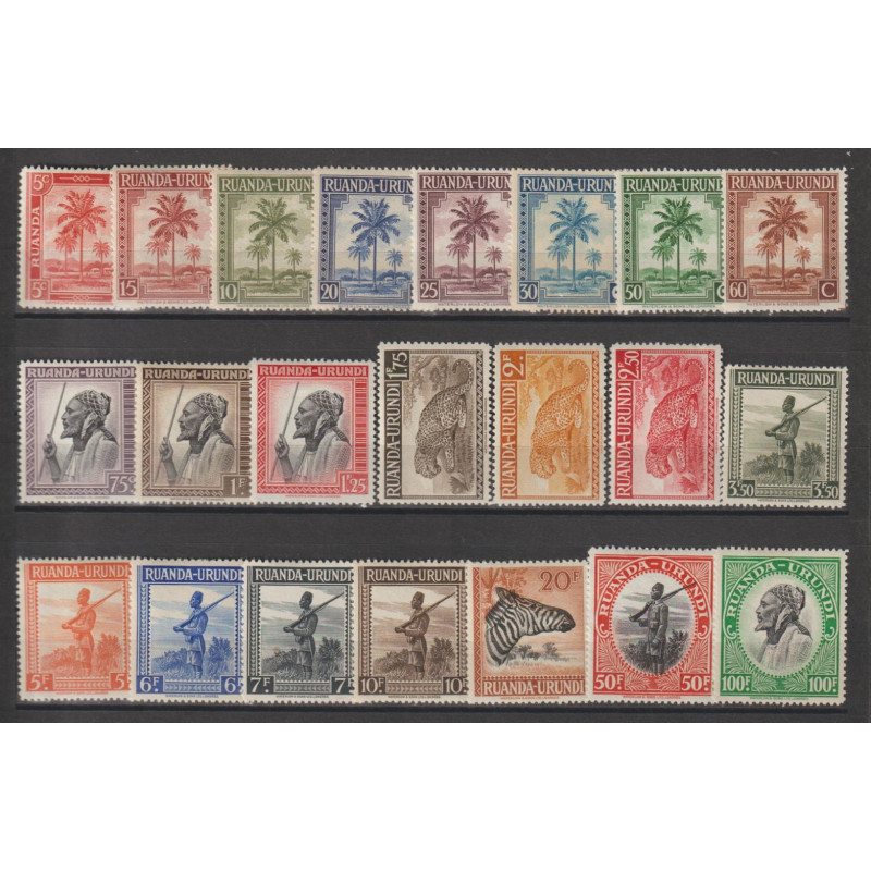1942 - Ruanda-Urundi - COB 126/47* - MH