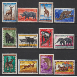 1959 - CONGO - COB 350/61**...
