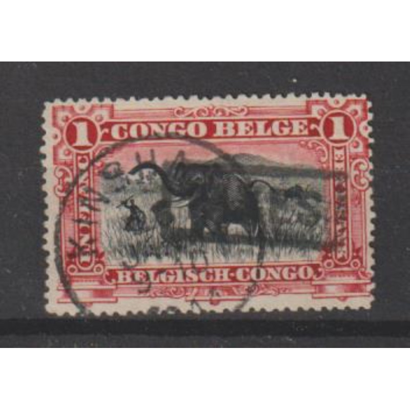 1910 - CONGO - Postage Due - COB TX37 - Used