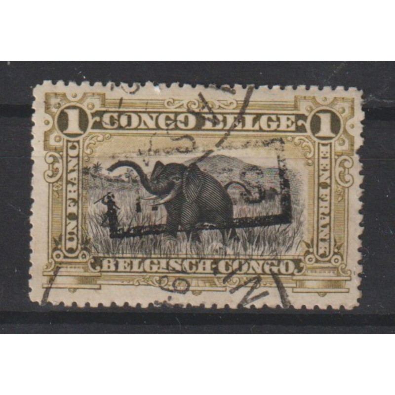 1915 - CONGO - Postage Due - COB TX47 - Used