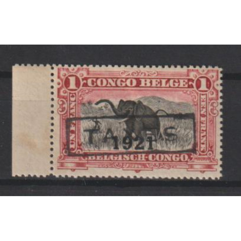 1921 - CONGO - Postage Due - COB TX62A** - MNH