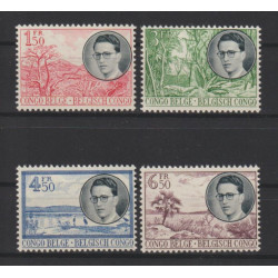 1955 - CONGO - COB 333/6* -...
