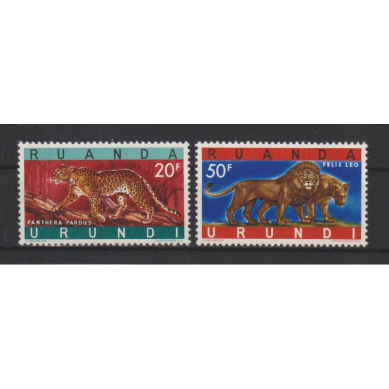 1960 - Ruanda-Urundi - COB 216A/B** - MNH