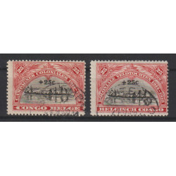 1925 - CONGO - COB 132/3 -...