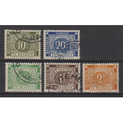 1943 - CONGO - Postage Due...