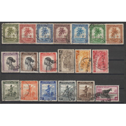 1942 - CONGO - COB 249/67 -...