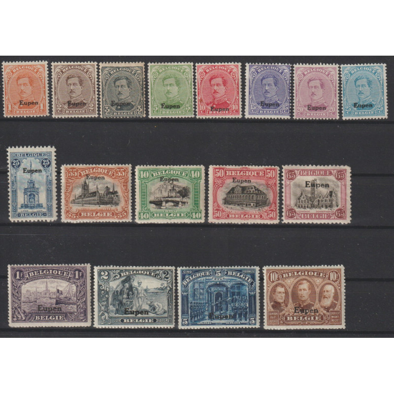 1920 - EUPEN - COB OC84/100* - MH