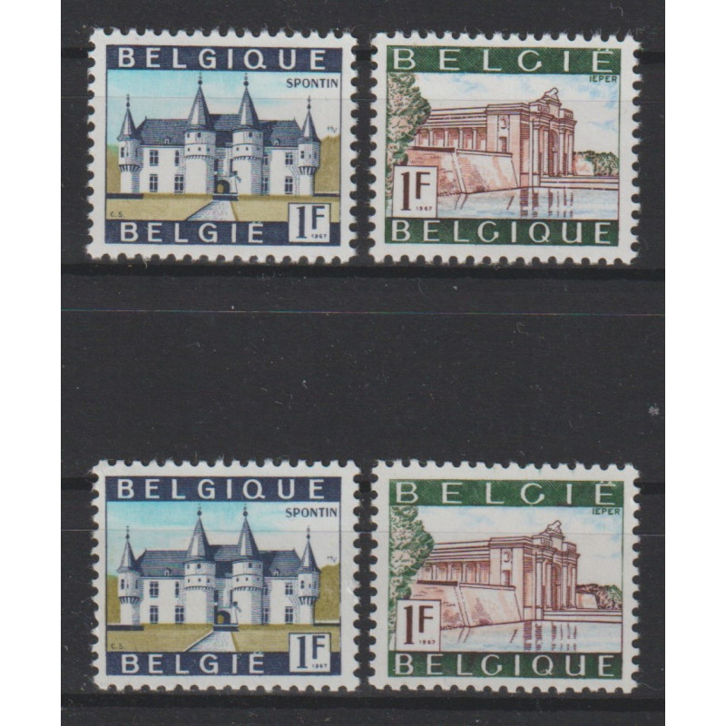 1967 - COB 1423/4PH** - SCOTT 643/4 - MNH