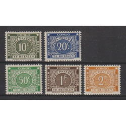 1943 - CONGO - Postage Due...