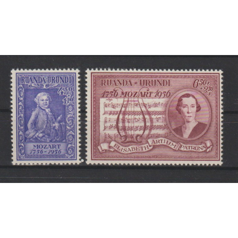 1956 - Ruanda-Urundi - COB 200/1** - MNH