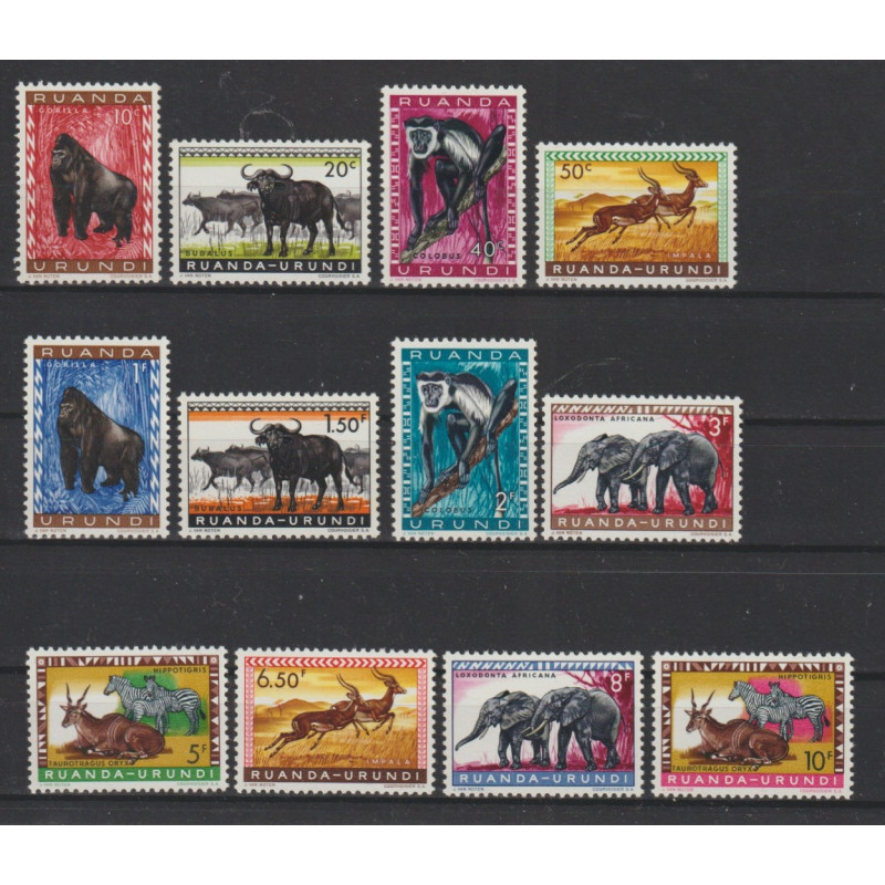 1959 - Ruanda-Urundi - COB 205/16** - MNH