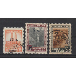 1941 - Congo - COB 225/7 -...