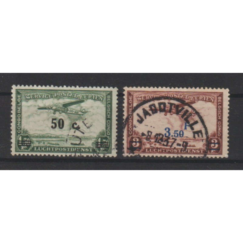 1936 - CONGO - Air Post - COB PA16/7 - Scott C16/7