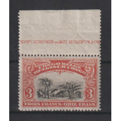 1910 - Congo - COB 61** -...